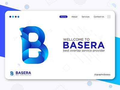 B mark Overlap logo for Basera app app logo b mark best logo best logo design best logo designer branding branding and identity dribbble gradient graphicbooss graphicdesign icon illustration logo logo 2020 overlap logo typography ux design vector