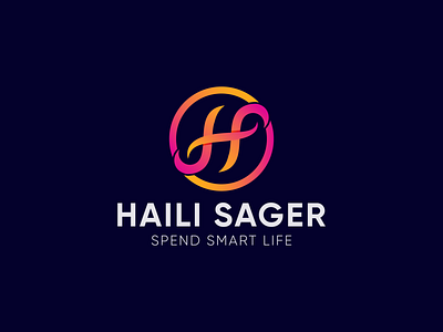 H + S for Haili Sager | Combination mark modern logo