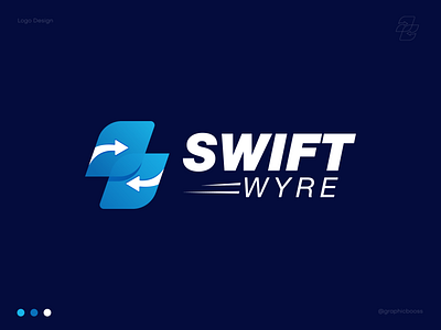 Swift Wyre Logo Design | Modern Payment Logo