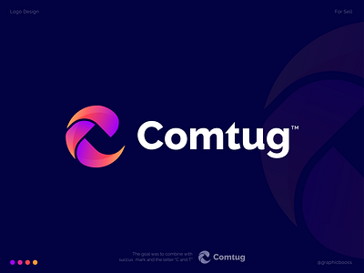 Comtug Logo Design |  Combination Mark Logo (unused)