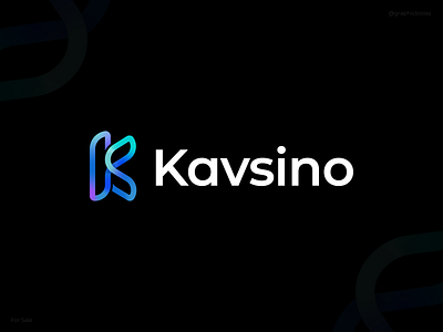 K for Kavsino | Modern Logo Design (unused)