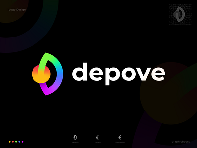 D + O for depove | Modern Logo design a b c d e f g h i j k l m n best logo designer brand identity branding creative logo d letter gradient graphicbooss logo minimal modern logo multi color logo network o p q r s t u v w x y z simple startup tech trendy logo vivid color logo workmark