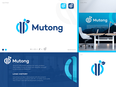M + O for Mutong | Modern Branding Logo