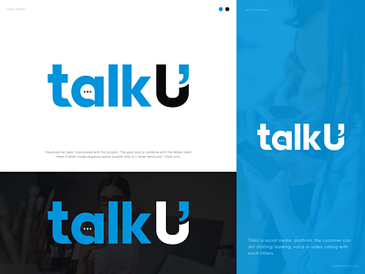 TalkU - Logo Design | Modern Logo