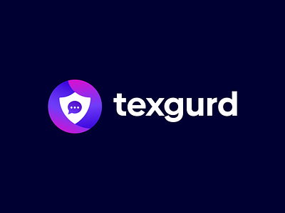 Texgurd Logo | Modern Logo | Secure Chat App
