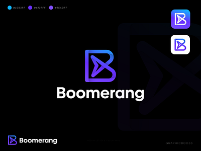 Letter B for Boomerang | Crypto, Logo, Branding