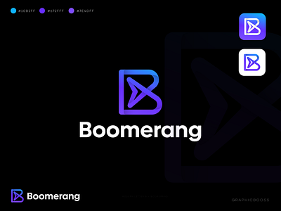 Letter B for Boomerang | Crypto, Logo, Branding b logo blockchain boomerang branding btc code coin connection crypto currency digital art ethereum fintech letter b logo logo design payment software technology wallet