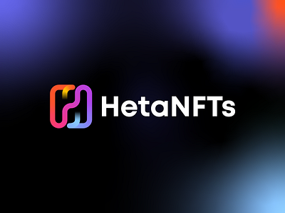 HetaNFTs Logo Concept blockchain logo brand identity branding creative nfts logo crypto cryptocurrency ecommerce h logo infinity logo logo logo design meta world metaverse logo modern logo network nft marketplace nft product nfts symbol virtual logo