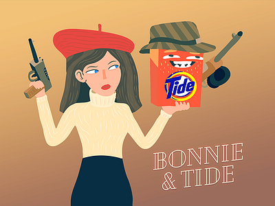 Bonnie & Tide bonnie caracter design illustration tide