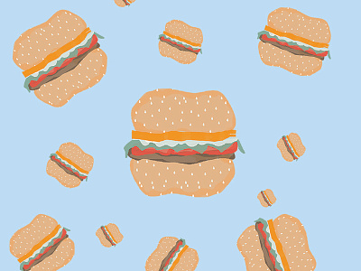 Burger illustration