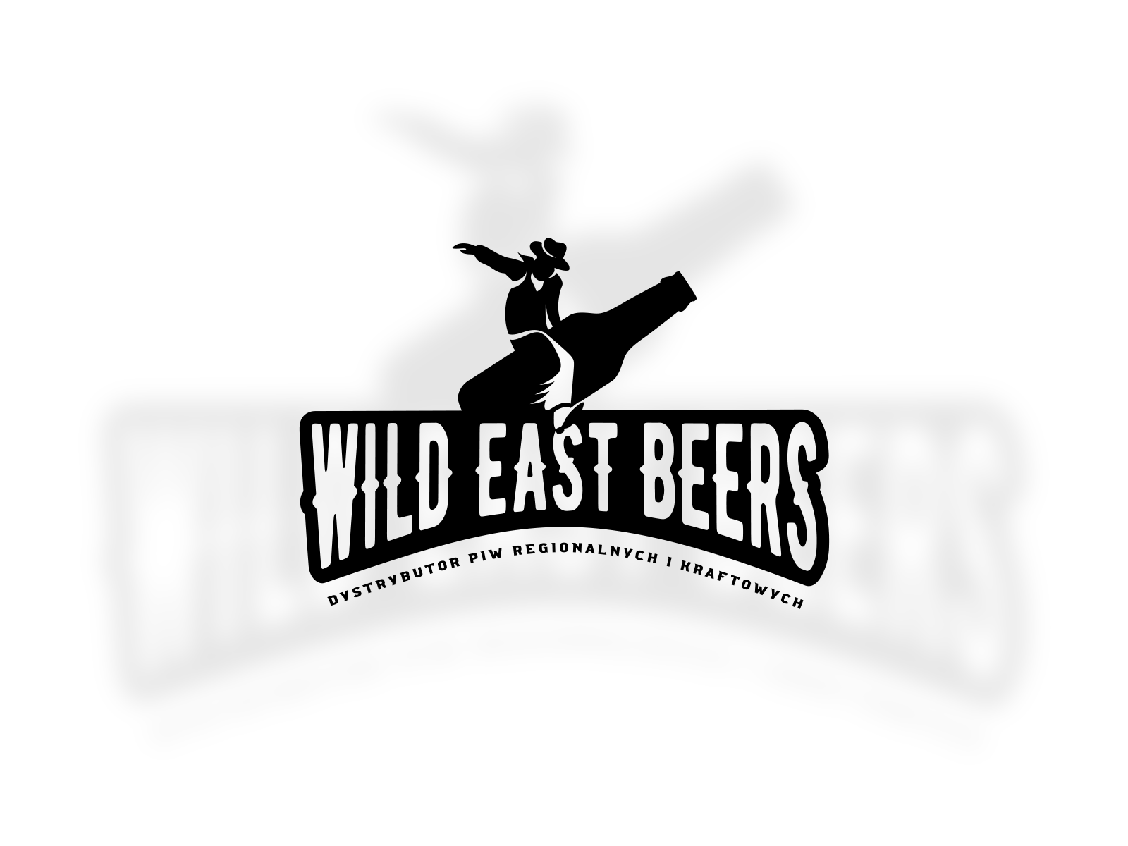 Wild East Beers logo project by Peltone for Peltoneart on Dribbble