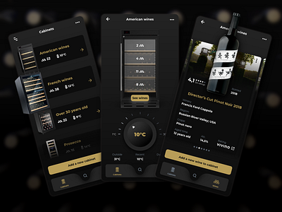 Wines app - UI Design