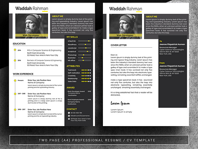 Clean Professional Creative and Modern Resume