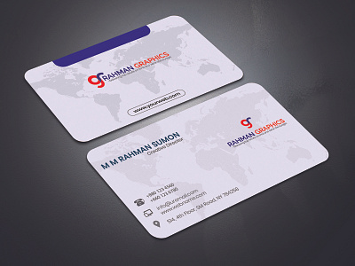 MODERN AND CREATIVE BUSINESS CARD DESIGN business card businesscard card creative design graphicdesigner logo photoshop