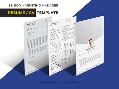 Marketing Resume / CV Template