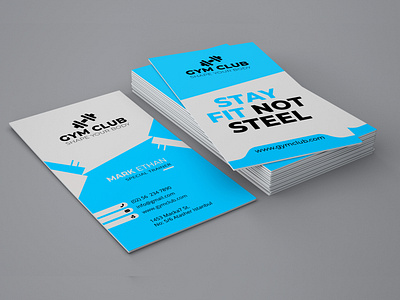 Fitness Gym Business Card