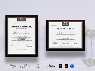 Certificate Design Template designs themes templates and downloadable