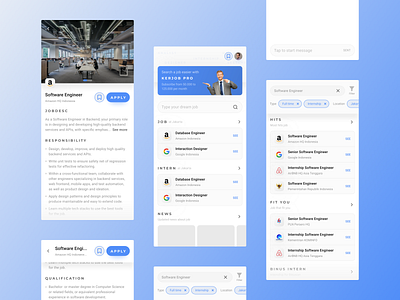 Job Portal App design exploration job job app job app design job application jobs mobile mobile app mobile app design mobile design mobile ui ui ui design uidesign uiux uiux design ux ux design uxdesign