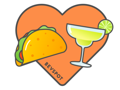 Tacos <3 Margs design illustration margarita sketch sketchapp taco vector