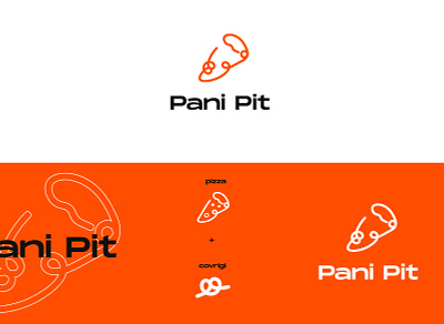 Pani Pit - Branding branding clean design flat logo minimal pizza pretzel