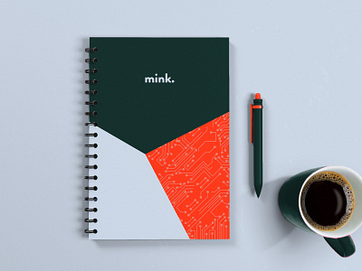 Notebook Design branding clean design flat illustration minimal notebook typography