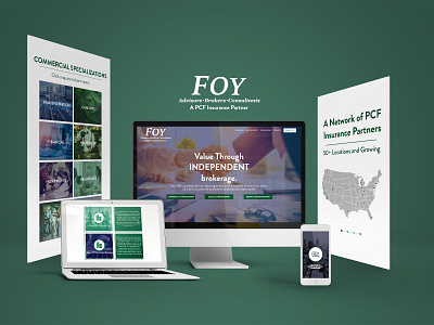 FOY & Associates - New Website Design & Build graphic design uiux web development website design