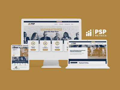 PSP Metrics - New Website Design & Build branding design uiux web development website design
