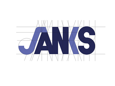 JANKS - BAND JAZZ + FUNK brand brand design branding design graphic design logo logo design typography vector