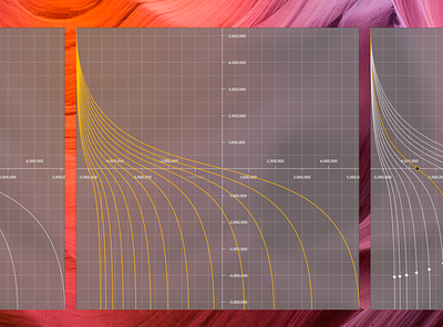 TI-89 app design flat graph graphing illustration math ui ux vector