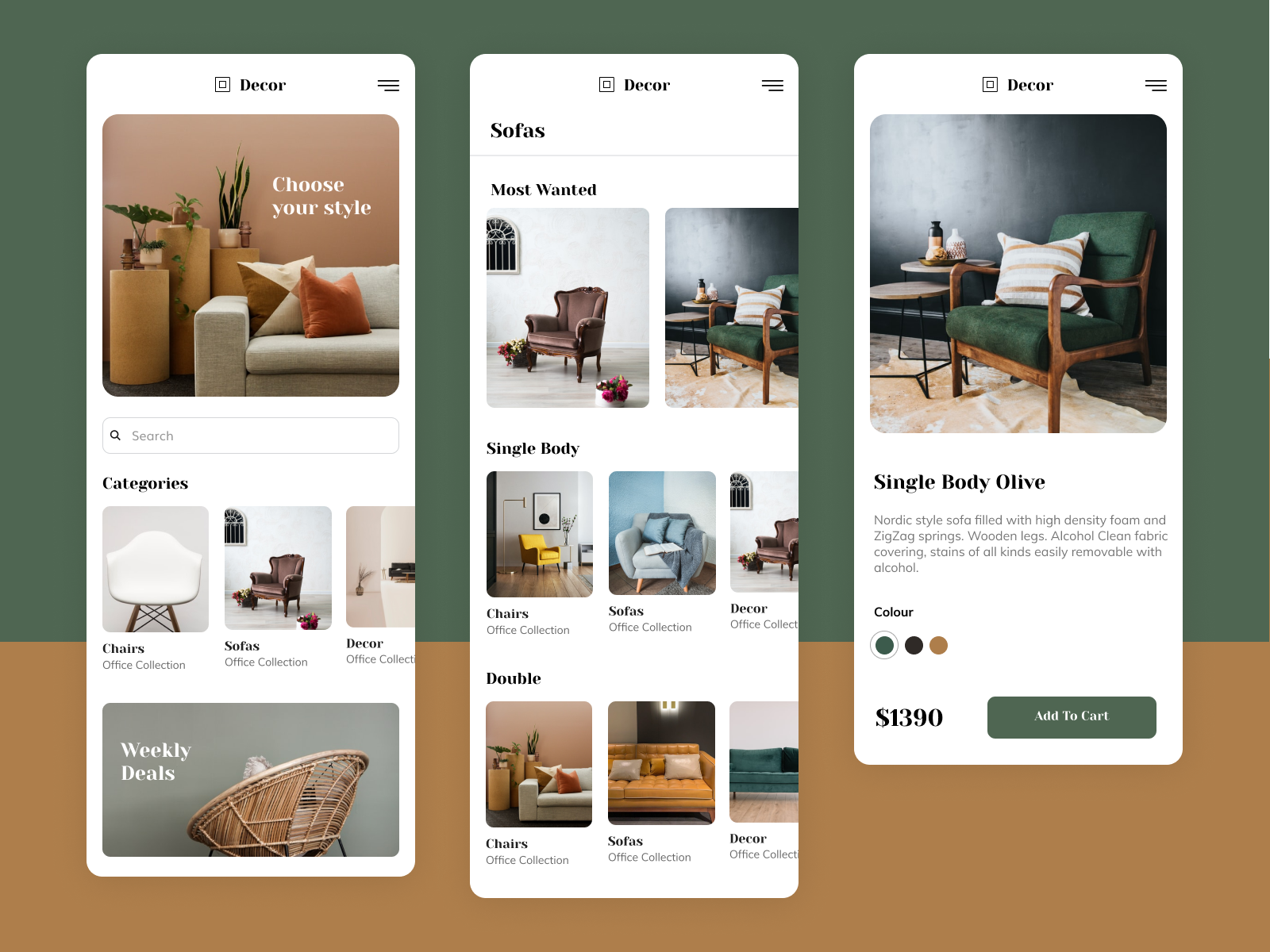 Furniture App Concept By Natalia Rudomin On Dribbble   Design2 4x 