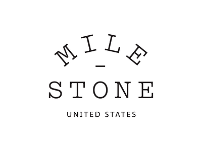 Milestone Scrap goods identity kerning klim logo logotype typography