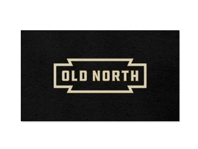Old North Clothing clothing collateral identity logo store