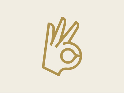 A-OK hand logo symbol