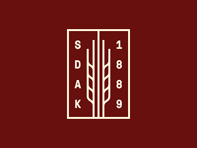 SDAK Mark logo mark wheat