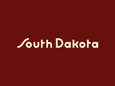 South Dakota Type type typography