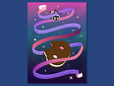 Steven Universe - Cookie Cat affinity designer cartoon cartoon network cookie cat cute fan art ice cream illustration redbubble rose quartz steven universe teepublic treat vector