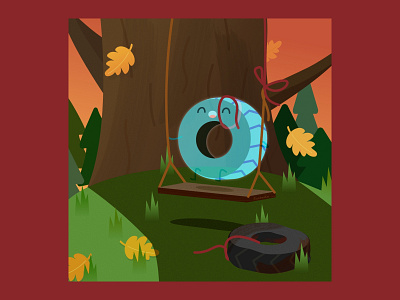 Tire Swing Ghost