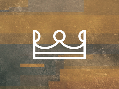 Mark - The King 2d art clean design geometric icon line logo mark minimal simple vector