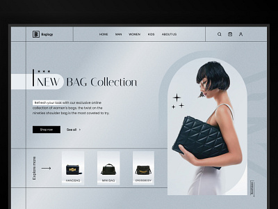 Ecommerce- Bags Shop Website