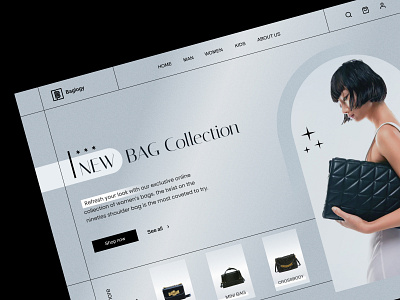 Ecommerce - Bags Shop Website