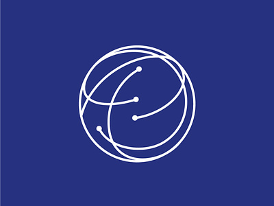 IT globe branding design icon illustration logo vector