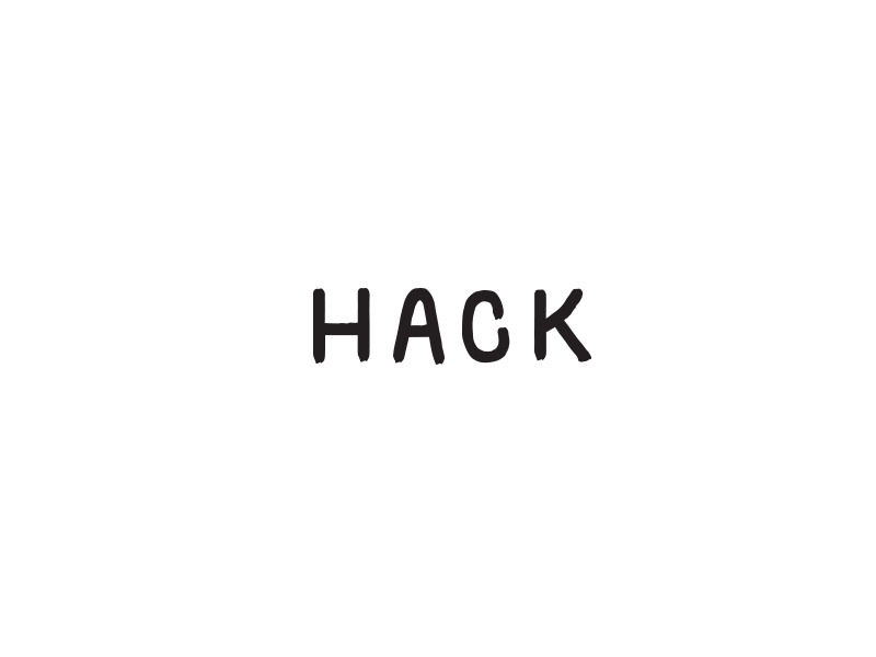 Hack cute fun hack hacking illustration simple week