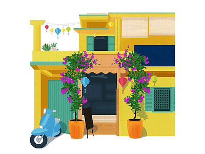 Little Hoi An illustration