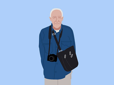 Old Man design illustration