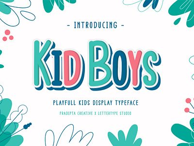 Kid Boys - Playful Font