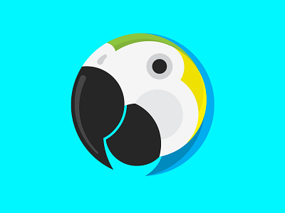 Macaw Icon app icon bird icon illustration macaw parrot