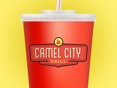 Camel City Grill branding camel city food truck grill identity restaurant