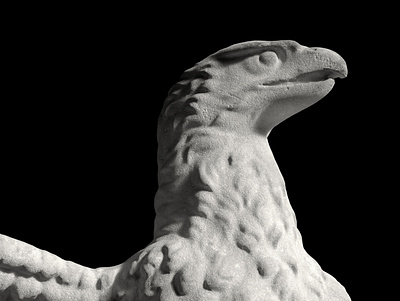 Statue of an eagle
