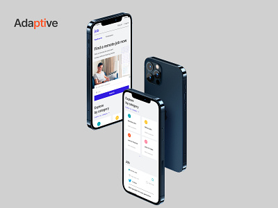 mobile version adaptive concept design job