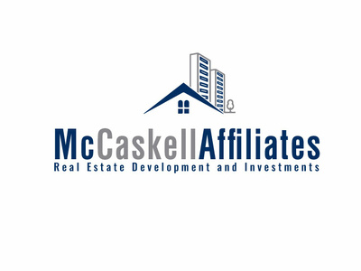 Mccaskell Affiliates Logo design flat identity logo minimal vector